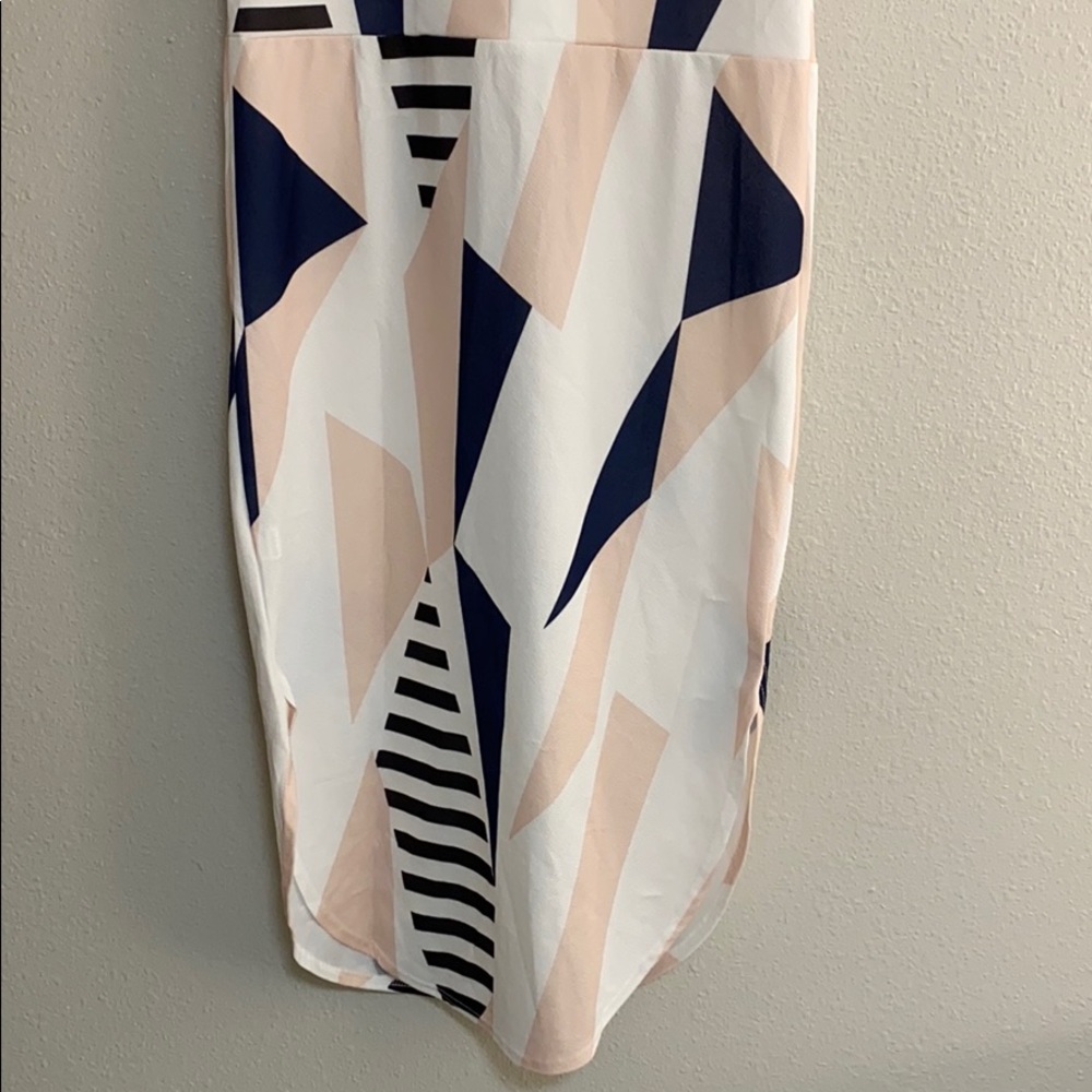 Cute Color Block Dress - Picture 5 of 8